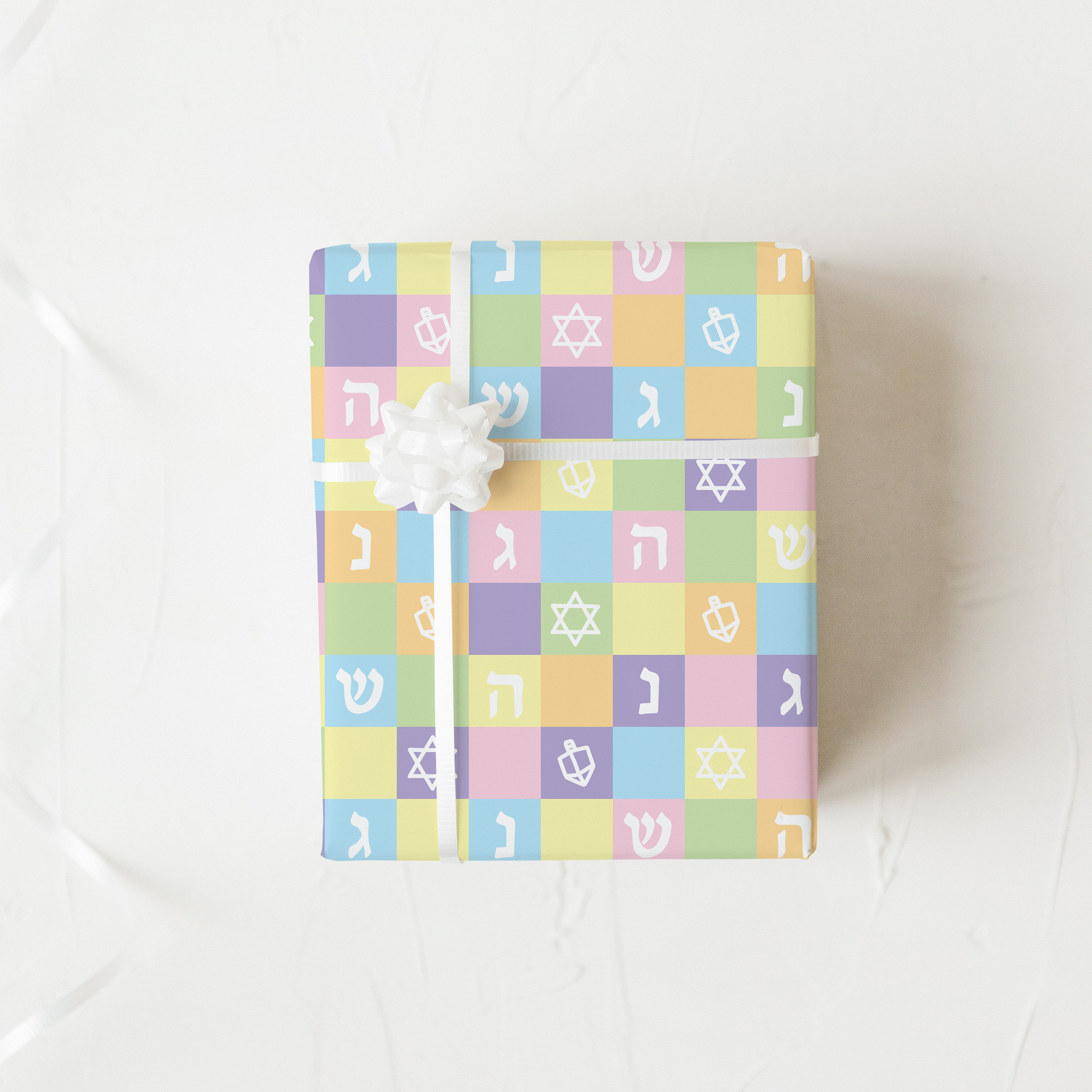 Dreidel, Dreidel, Disco Wrapping Paper